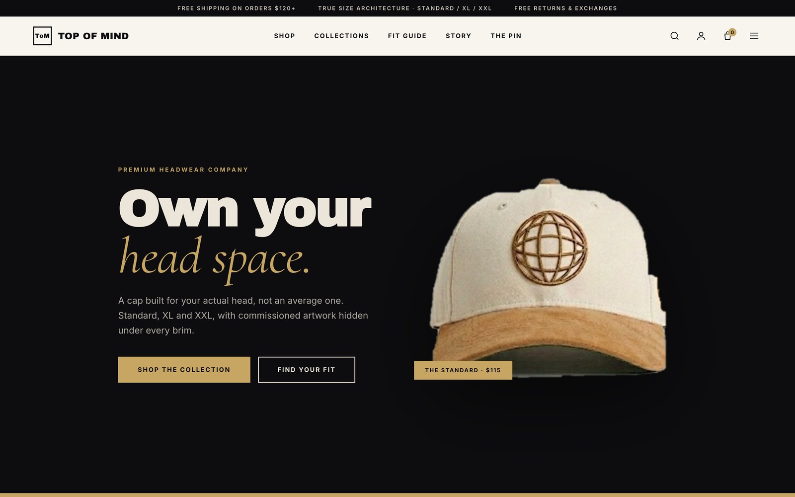 Apparel e-commerce storefront product grid